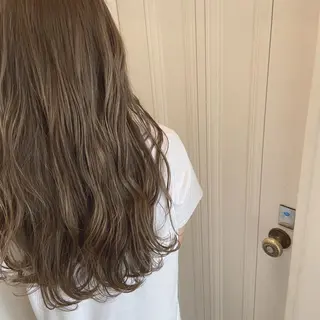 セミロング 峯 志帆のヘアスタイル
