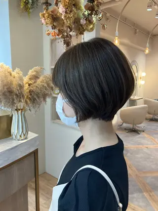 ショート おくざわ ゆりのヘアスタイル