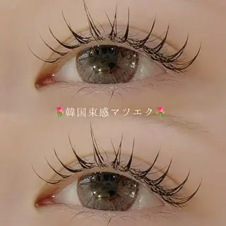 マツエク・マツパ ⸜🌷︎⸝韓国風特化 サロンKanna🌷のマツエク・マツパデザイン