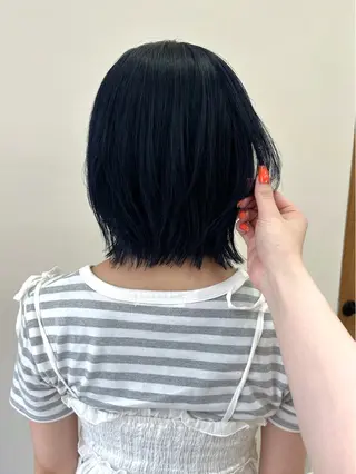 ショート カラー mana／Wカラー／ ブリーチなし暖色のヘアスタイル
