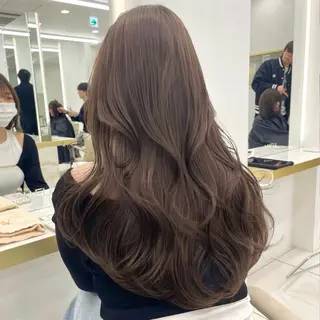 ロング カラー 三尾 拓優のヘアスタイル