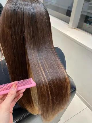 ロング CUORE松戸本店 ♡ 岡野美南のヘアスタイル