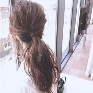 ロング カラー hair salon mtm所属・🕊mtm🫧梅田/ 定額制/透明感/艶髪のヘアスタイル