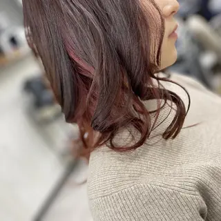 セミロング カラー 似合わせ小顔カット 🌟神谷 ヨシタカのヘアスタイル