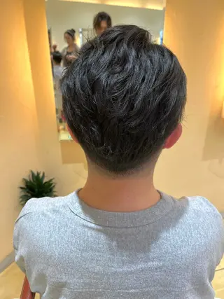 ショート パーマ メンズ メンズパーマ特化 外山　健太のヘアスタイル