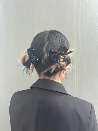 ミディアム カラー 💙ルル💙 ハイトーン/レイヤーのヘアスタイル