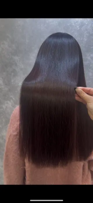 ロング カラー 🕯コバ/レイヤー/ 透明感/縮毛🕯のヘアスタイル