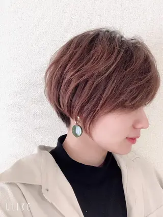 ショート 小林 由里香のヘアスタイル