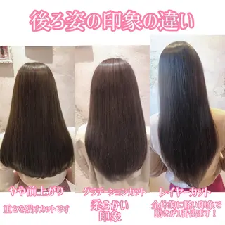 セミロング ボンドストーリーノヴァ所属・縮毛矯正・髪質改善 ❣️三浦正也のヘアスタイル