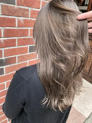 ロング カラー ｅｒｉ 🧴🫧のヘアスタイル