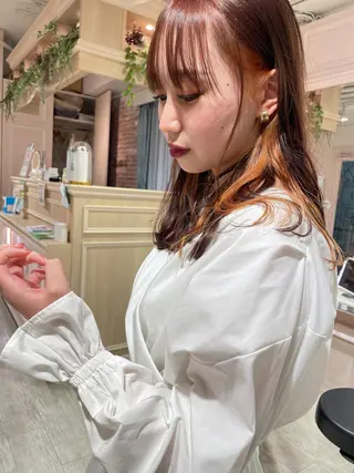 ミディアム カラー VALETTE omotesando所属・原宿ボブ・髪質改善 輝来のヘアスタイル