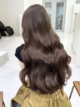 ロング カラー EleRe 栄店【エレリー】所属・艶髪ヘア🤍/ 透明感himiのヘアスタイル