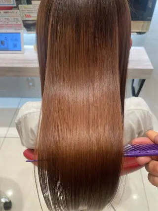 ロング カラー EARTH 山﨑龍馬のヘアスタイル