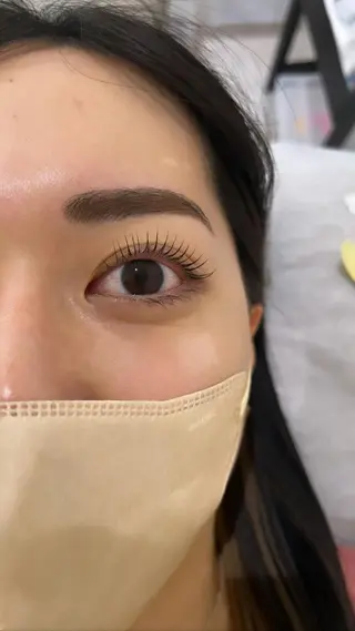 メンズ マツエク・マツパ アイブロウ GO TODAY SHAiRE SALON所属・𓂃◌𓈒𓐍 shioriのマツエク・マツパデザイン