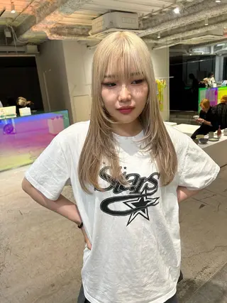 ミディアム STAN WOOD所属・似合わせcut 🔥yutakaのヘアスタイル