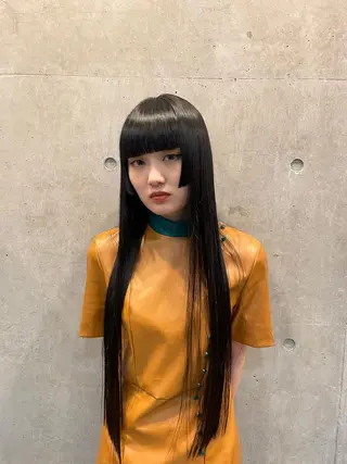 ロング ︎︎ yoshikiのヘアスタイル