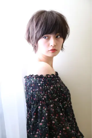 ショート カラー キッズ 野崎 ひかりのヘアスタイル