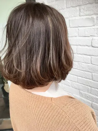 ミディアム カラー シェアサロンR所属・川合 勇気のヘアスタイル