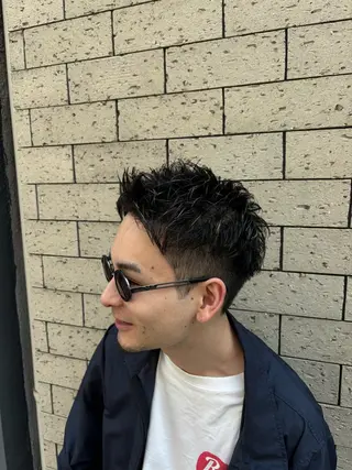 ショート メンズ 小橋 亮太のヘアスタイル