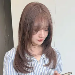 ロング Lond un Maison.所属・レイヤー/似合わせ 🌈チャンツヨシ🌈のヘアスタイル