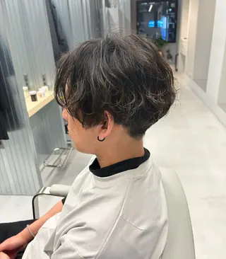 パーマ メンズ メンズパーマ✨ メンズカット聖のヘアスタイル
