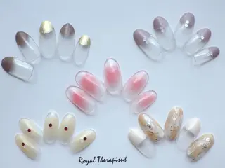 ネイル 【尾下】 ロイヤル•セラピストのネイルデザイン