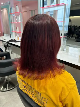 ミディアム Wカラー/暖色/べ ージュりく©︎🐝のヘアスタイル