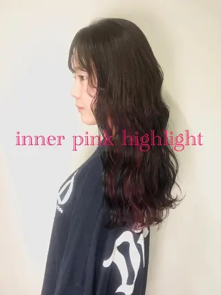 ミディアム カラー _WHITE高槻所属・_WHITE高槻店 yusukeのヘアスタイル