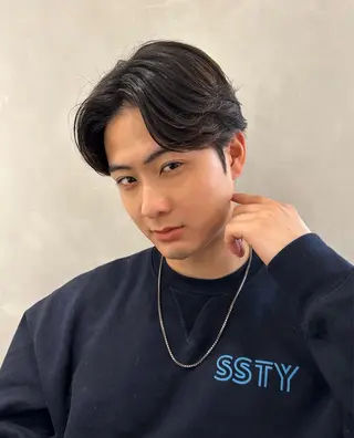 パーマ メンズ 💈メンズパーマの 匠💈ボブパーマのヘアスタイル