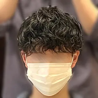 パーマ メンズ メンズ縮毛矯正 ♠️店長下平隼人のヘアスタイル