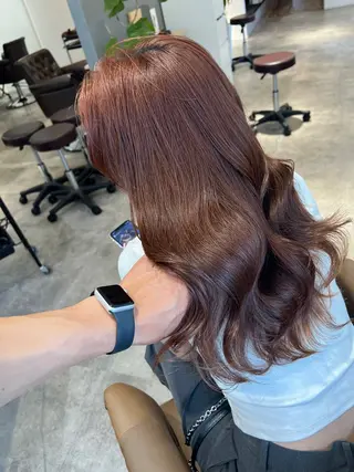 ミディアム カラー 🎀ミク🎀 /ブリーチハイトーンのヘアスタイル