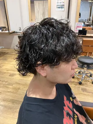 ショート パーマ メンズ 【髪質改善】関根 拓斗のヘアスタイル