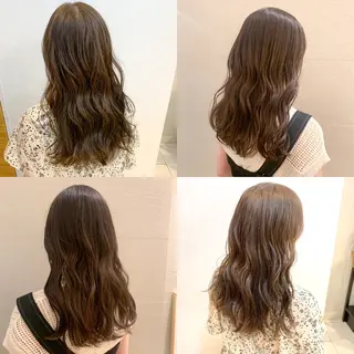 ミディアム 透明感カラー/レイ ヤー/Nana🌈のヘアスタイル