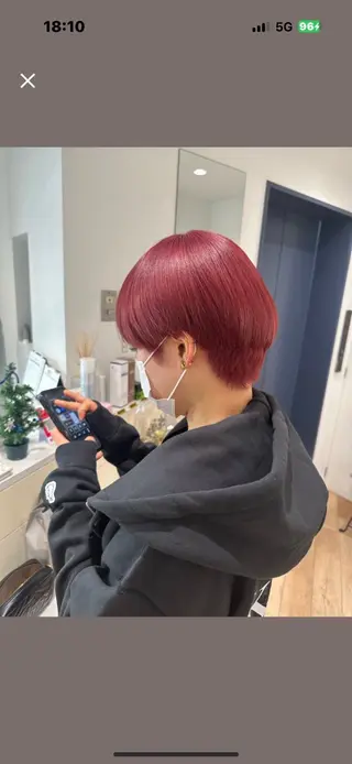 ショート 💛NOZOMI💛 ハイトーンカラーのヘアスタイル