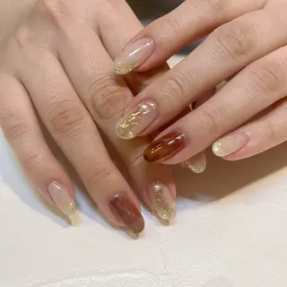 ネイル 鈴木 里奈のネイルデザイン