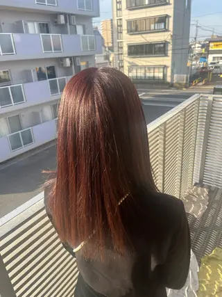 セミロング 柴原 佑果のヘアスタイル