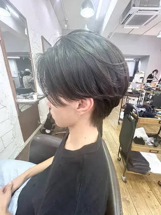 ショート パーマ メンズ サイトウ《艶カラー✨ メンズパーマ🌀》のヘアスタイル