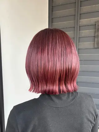 ミディアム LA PENSEE BRUN所属・大久保 桃夏のヘアスタイル