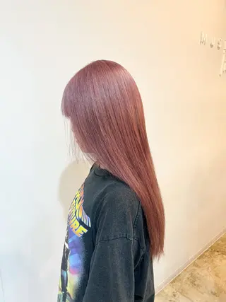 ロング カラー 川端 明莉のヘアスタイル