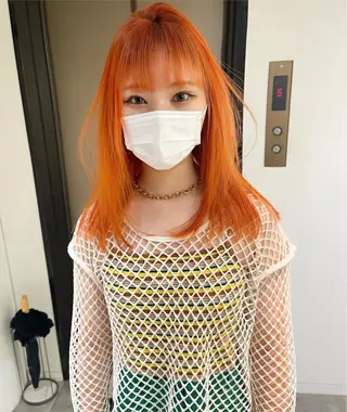 ロング カラー cope'u  emu所属・cope'u moneのヘアスタイル