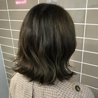 ミディアム カラー 辻堂メンズ特化 YU-YAのヘアスタイル