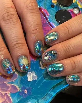 ネイル 文 /個性派ネイルのネイルデザイン