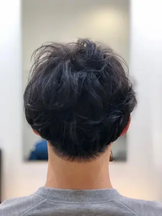 パーマ メンズ H by Real meのヘアスタイル