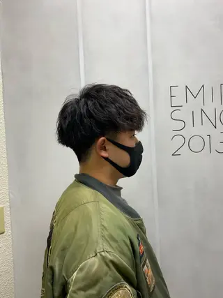 ショート パーマ メンズ 🟢NEGi🟣 🫧髪質改善のヘアスタイル