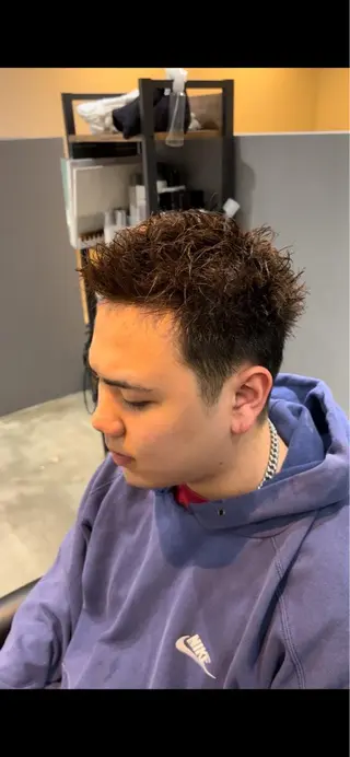 カラー メンズ メンズ指名No.1/ パーマ特化/白木壱崇のヘアスタイル