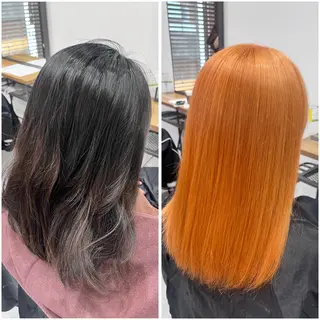 ミディアム カラー MAKO ❤️🔥NEXTのヘアスタイル
