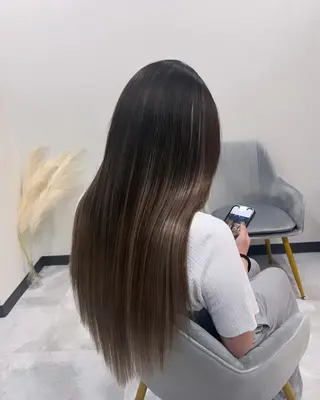 ロング カラー 🐈‍⬛ララモアナ yuri🐈‍⬛のヘアスタイル