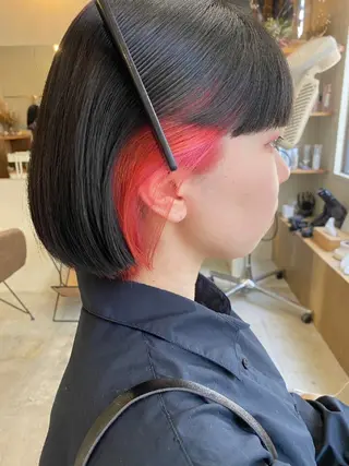 カラー 🌸花屋併設🌸石垣 友基のヘアスタイル