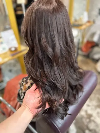 ロング カラー 縮毛矯正／髪質改善 🌟mizukiのヘアスタイル