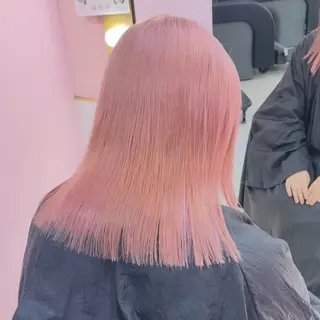 セミロング カラー メンズ 🥀韓国アイドルヘア haru🥀のヘアスタイル